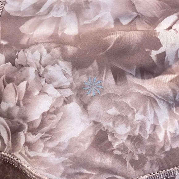 ATHLETA Elation Printed Tight Antoinette Velvety Pink Size XS Yoga Exercise - Picture 9 of 11